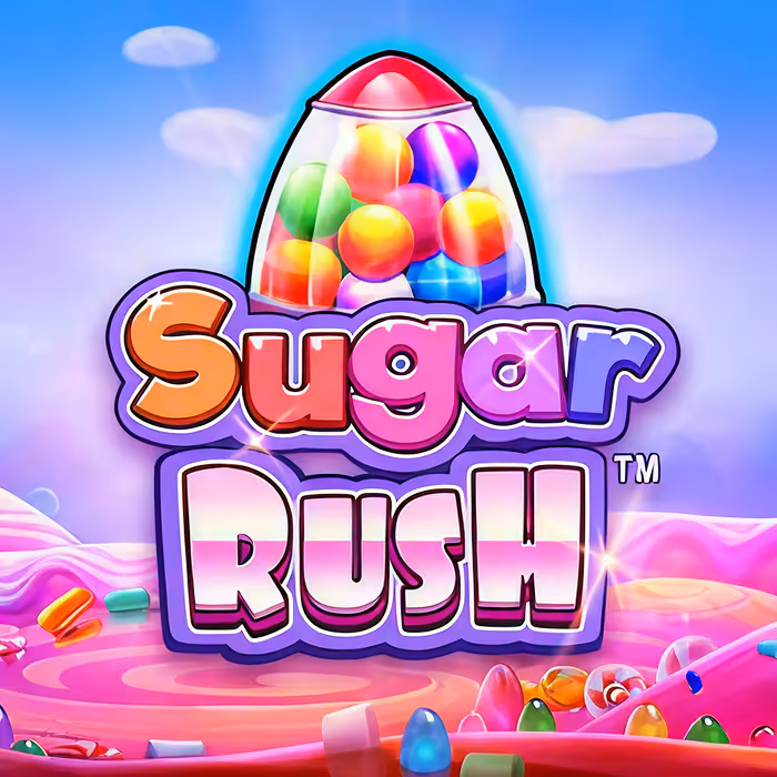 Sugar Rush slot game with sweet treats and cluster pay features